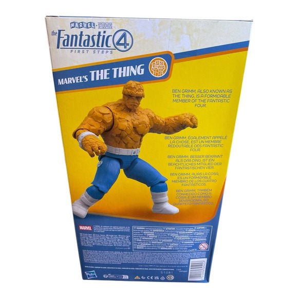 Marvel Studios Fantastic 4 First Steps - Titan Hero Series: The Thing 11" Figure - Picture 4 of 7